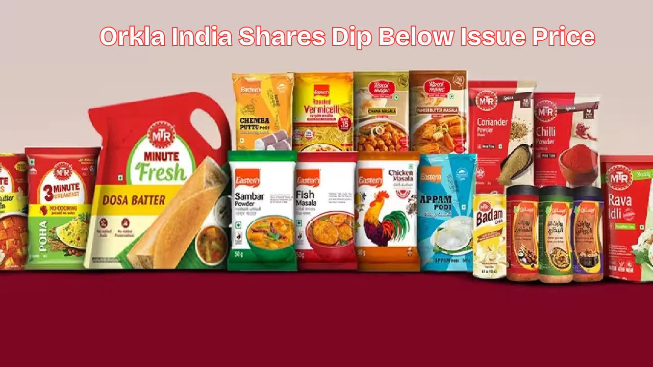 Orkla India Shares Dip Below Issue Price: Is This a Buy Signal for MTR Fans?