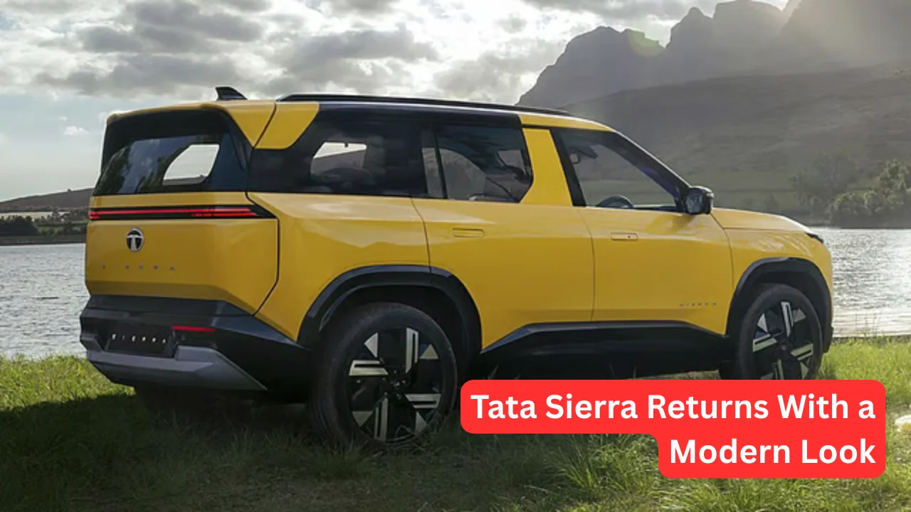 The Iconic Tata Sierra Returns With a Modern Look and a Bigger Price Question